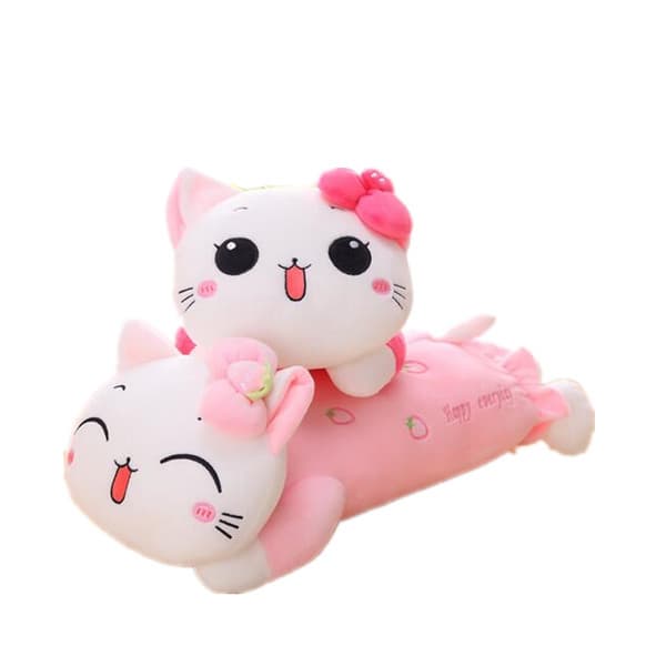 Cat Plush Hold Pillow_ OEM Orders are Welcome